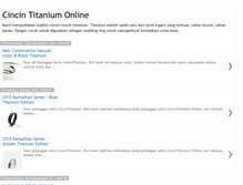 Tablet Screenshot of cincintitanium.blogspot.com