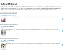 Tablet Screenshot of bellesofbeirut.blogspot.com