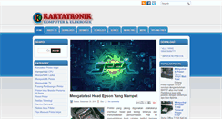 Desktop Screenshot of karyatronik.blogspot.com