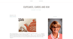 Desktop Screenshot of cupcakescardsandkim.blogspot.com