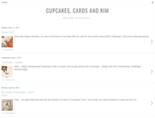 Tablet Screenshot of cupcakescardsandkim.blogspot.com