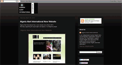 Desktop Screenshot of algeria-alert-international.blogspot.com