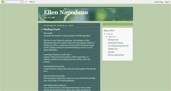Desktop Screenshot of ellennapodano.blogspot.com
