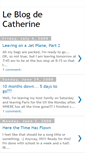 Mobile Screenshot of le-blog-de-catherine.blogspot.com