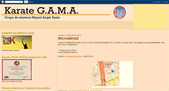 Desktop Screenshot of karategama.blogspot.com