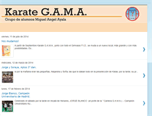 Tablet Screenshot of karategama.blogspot.com