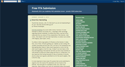 Desktop Screenshot of free-ffa-submission.blogspot.com