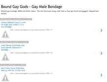 Tablet Screenshot of boundgaygods.blogspot.com