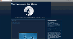 Desktop Screenshot of horseandmoon.blogspot.com