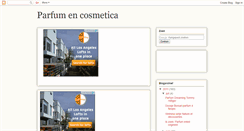 Desktop Screenshot of parfum-cosmetica.blogspot.com