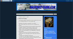 Desktop Screenshot of machinist-guide.blogspot.com