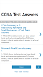 Mobile Screenshot of ccna-test-answers.blogspot.com