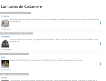 Tablet Screenshot of laslluviasdecastamere.blogspot.com