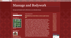 Desktop Screenshot of massagebymillie.blogspot.com