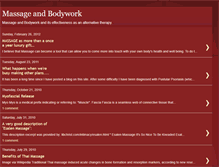 Tablet Screenshot of massagebymillie.blogspot.com