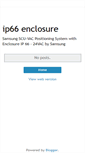 Mobile Screenshot of ip66enclosure.blogspot.com