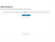 Tablet Screenshot of ip66enclosure.blogspot.com