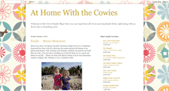 Desktop Screenshot of ourcowiefamily.blogspot.com