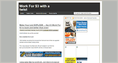 Desktop Screenshot of newworkfor3dollars.blogspot.com