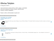 Tablet Screenshot of ofertastutiplen.blogspot.com