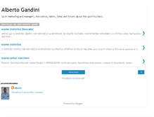 Tablet Screenshot of albertgandini.blogspot.com