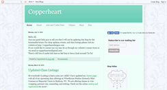 Desktop Screenshot of copperheartdesigns.blogspot.com