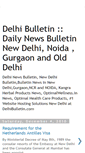 Mobile Screenshot of delhibulletin.blogspot.com