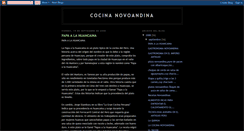 Desktop Screenshot of cocinanovoandina-novoandina.blogspot.com