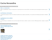 Tablet Screenshot of cocinanovoandina-novoandina.blogspot.com