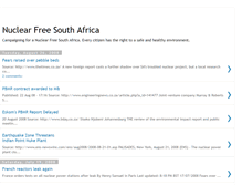 Tablet Screenshot of nuclearfreesa.blogspot.com