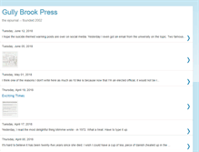 Tablet Screenshot of gullybrookpress.blogspot.com