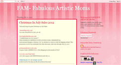 Desktop Screenshot of fam-fabulousartisticmoms.blogspot.com