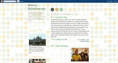 Desktop Screenshot of koreankaleidoscope.blogspot.com