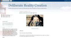 Desktop Screenshot of deliberatecreating.blogspot.com