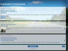 Tablet Screenshot of expansionempresarialdeelsalvador.blogspot.com