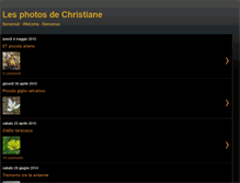 Tablet Screenshot of lesphotosdechristiane.blogspot.com