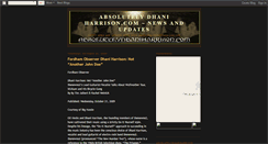 Desktop Screenshot of absolutelydhaniharrison.blogspot.com