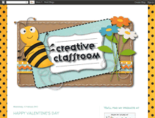 Tablet Screenshot of creativeclassroom123.blogspot.com