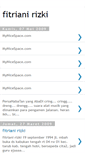 Mobile Screenshot of fitrianirizki.blogspot.com