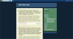 Desktop Screenshot of blindbvdatebvbusty.blogspot.com