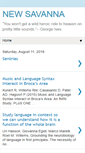 Mobile Screenshot of new-savanna.blogspot.com
