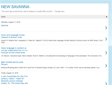 Tablet Screenshot of new-savanna.blogspot.com