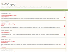 Tablet Screenshot of heycosplay.blogspot.com