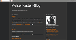 Desktop Screenshot of meisenkasten.blogspot.com