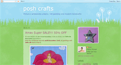 Desktop Screenshot of poshcrafts.blogspot.com