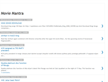 Tablet Screenshot of moviemantra.blogspot.com