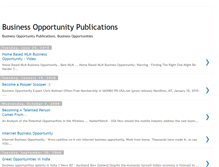 Tablet Screenshot of businessopportunitypublications.blogspot.com