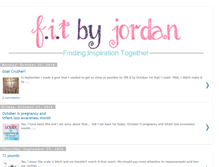 Tablet Screenshot of fitbyjordan.blogspot.com