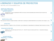 Tablet Screenshot of liderazgoyequiposdeproyectoslimanov10.blogspot.com