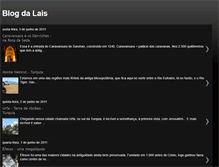 Tablet Screenshot of laispassarelli.blogspot.com